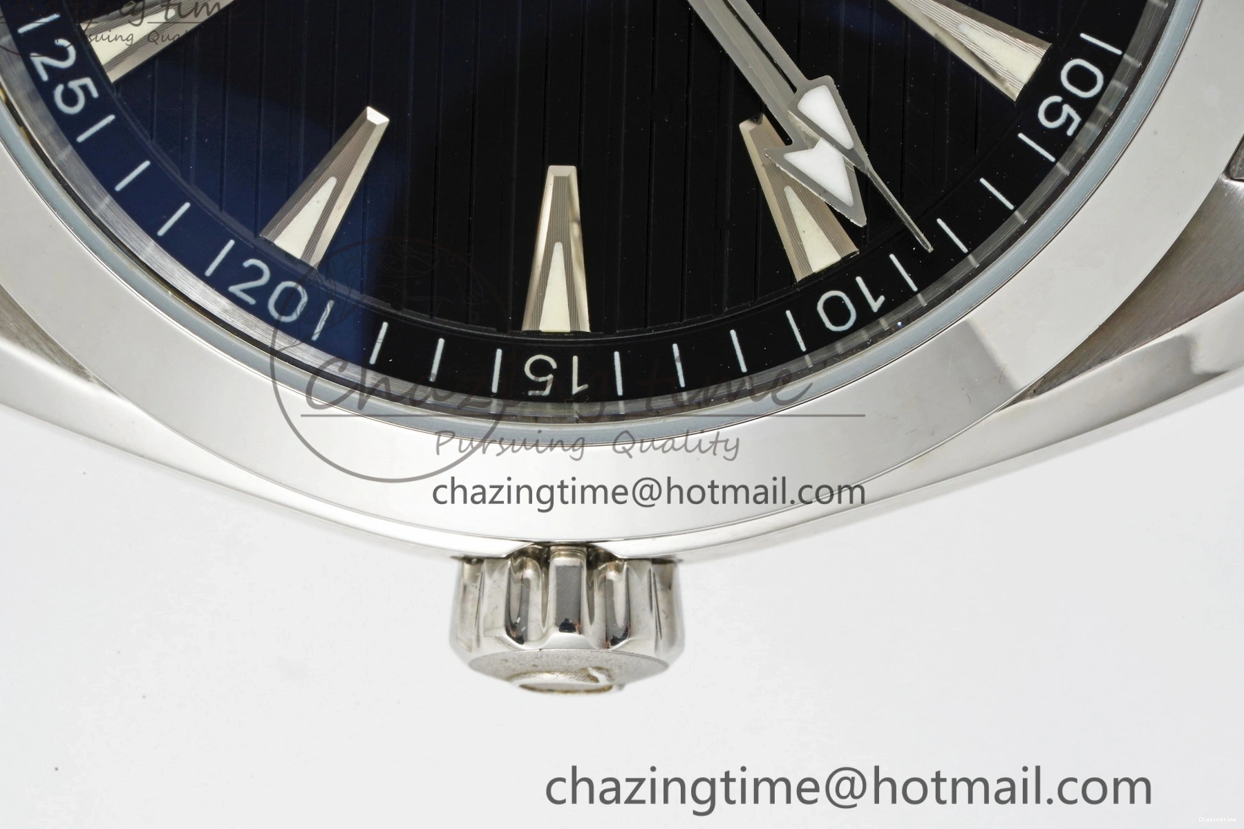 1222 MultiPurpose Aqua Terra 150M SS JQK 1:1 Best Edition Black Dial SS Hand on SS Bracelet A 7833